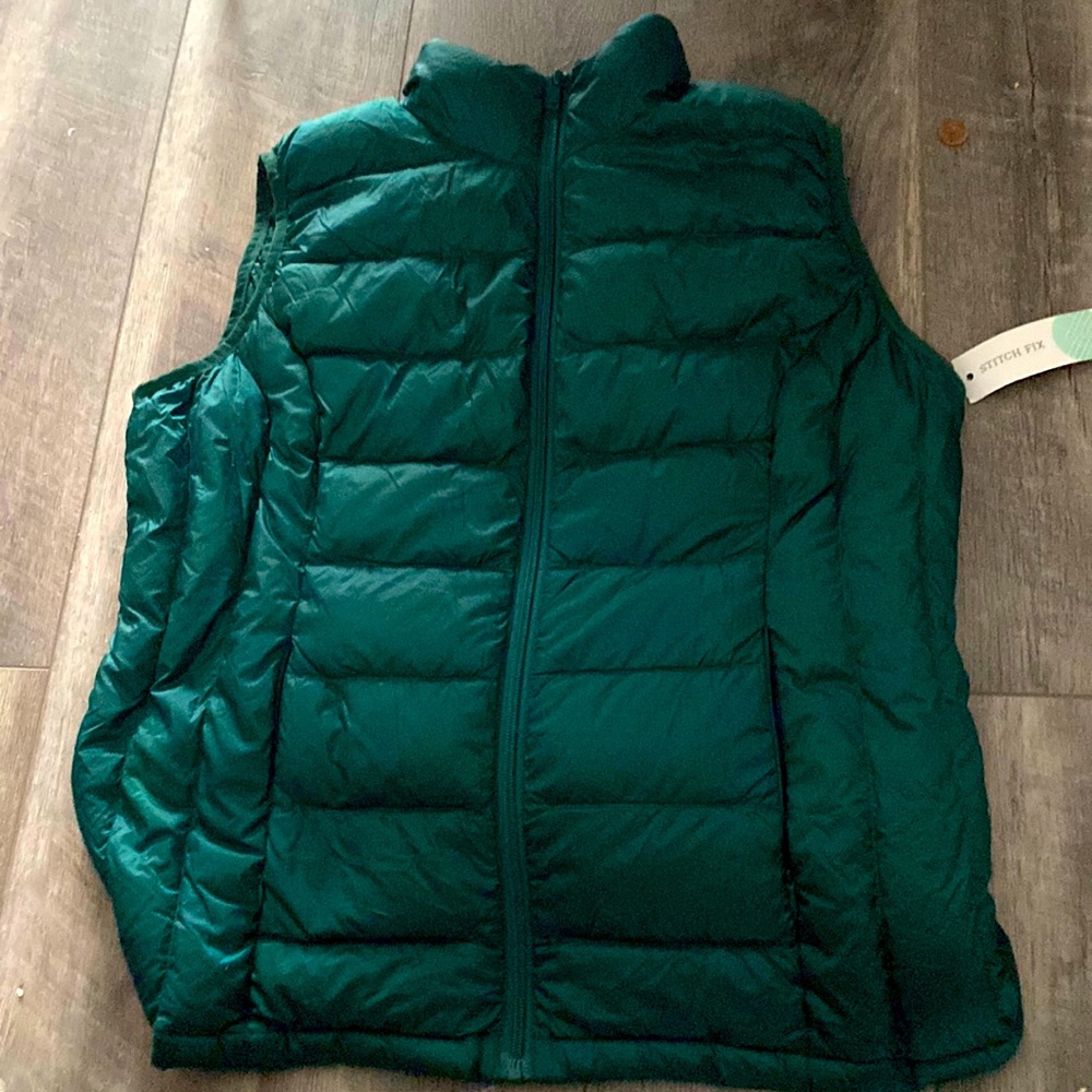 Stitch fix green vest